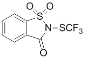 2-[(Trifluoromethyl)thio]-1,1-dioxide-1,2-benzisothiazol-3(2H)-one, 97%