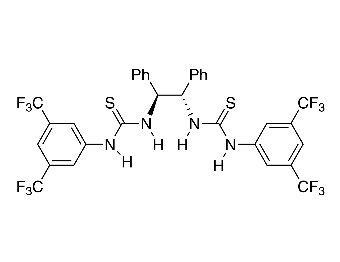 N,N'-[(1S,2S)-1,2-Diphenyl-1,2-ethanediyl]bis[N'-[3,5-bis(trifluoromethyl)phenyl]thiourea], 95%, (99% ee)