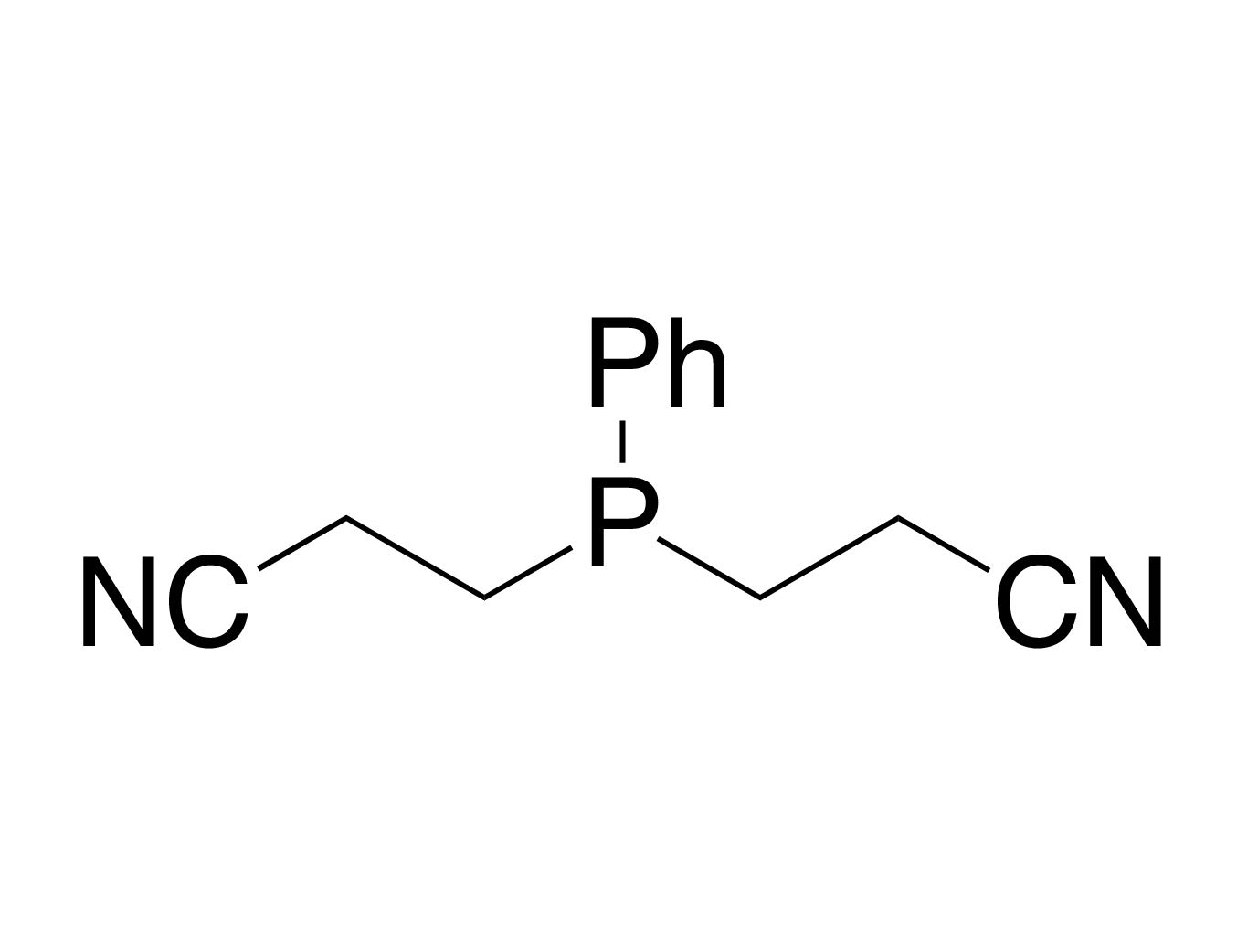 Bis(2-cyanoethyl)phenylphosphine, min. 97%