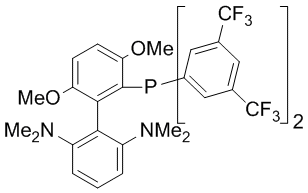 2-[Bis(3,5-trifluoromethylphenylphosphino)-3,6-dimethoxy]-2',6'-dimethylamino-1,1'-biphenyl, 98%