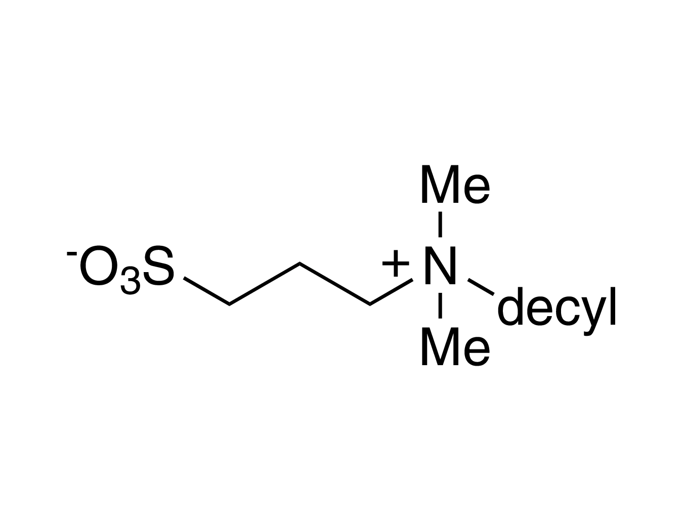3-(Decyldimethylammonio)propanesulfonate (Sulfobetaine 10)