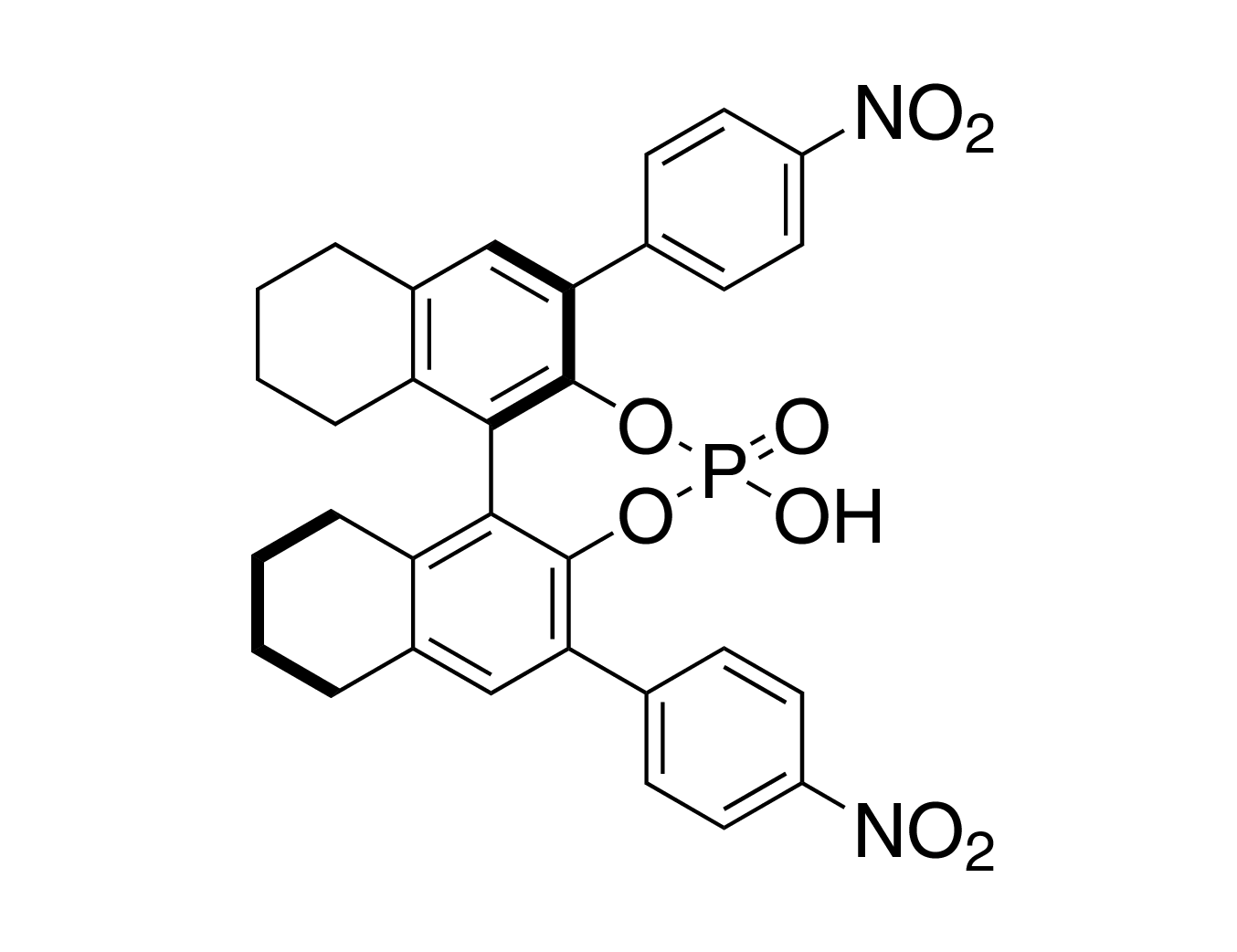 (11bR)-8,9,10,11,12,13,14,15-Octahydro-4-hydroxy-2,6-bis(4-nitrophenyl)-4-oxide-dinaphtho[2,1-d:1',2'-f][1,3,2]dioxaphosphepin, 98% (99% ee)