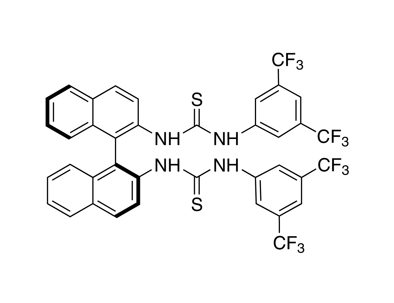 N,N'-(S)-[1,1'-Binaphthalene]-2,2'-diylbis[N'-[3,5-bis(trifluoromethyl)phenyl]thiourea], 95%, (99% ee)