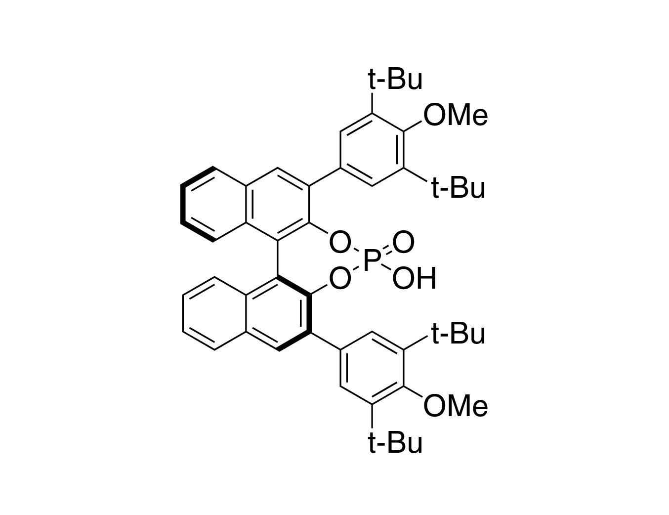 (11bS)-2,6-Bis[3,5-bis(1,1-dimethylethyl)-4-methoxyphenyl]-4-hydroxy-4-oxide-dinaphtho[2,1-d:1',2'-f][1,3,2]dioxaphosphepin, 98% (99% ee)