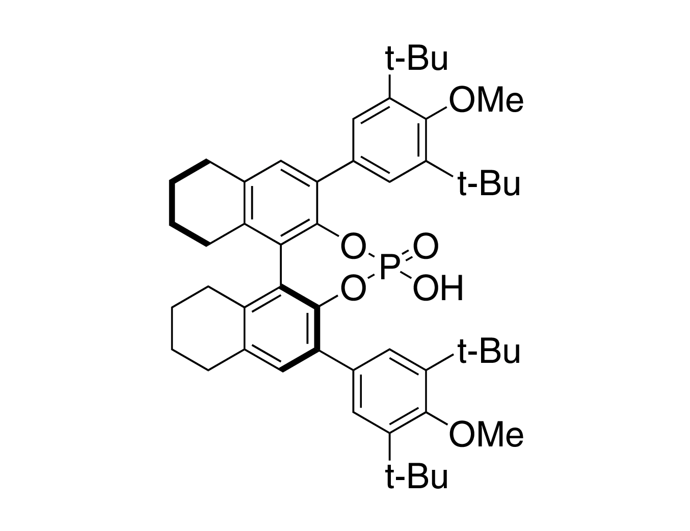 (11bS)-8,9,10,11,12,13,14,15-Octahydro-4-hydroxy-2,6-bis(3,5-di-tert-butyl-4-methoxyphenyl)-4-oxide-dinaphtho[2,1-d:1',2'-f][1,3,2]dioxaphosphepin, 98% (99% ee)