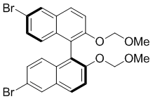 (S)-(-)-6,6'-Dibromo-2,2'-bis(methoxymethoxy)-1,1'-binaphthalene, min. 98% (99% ee)