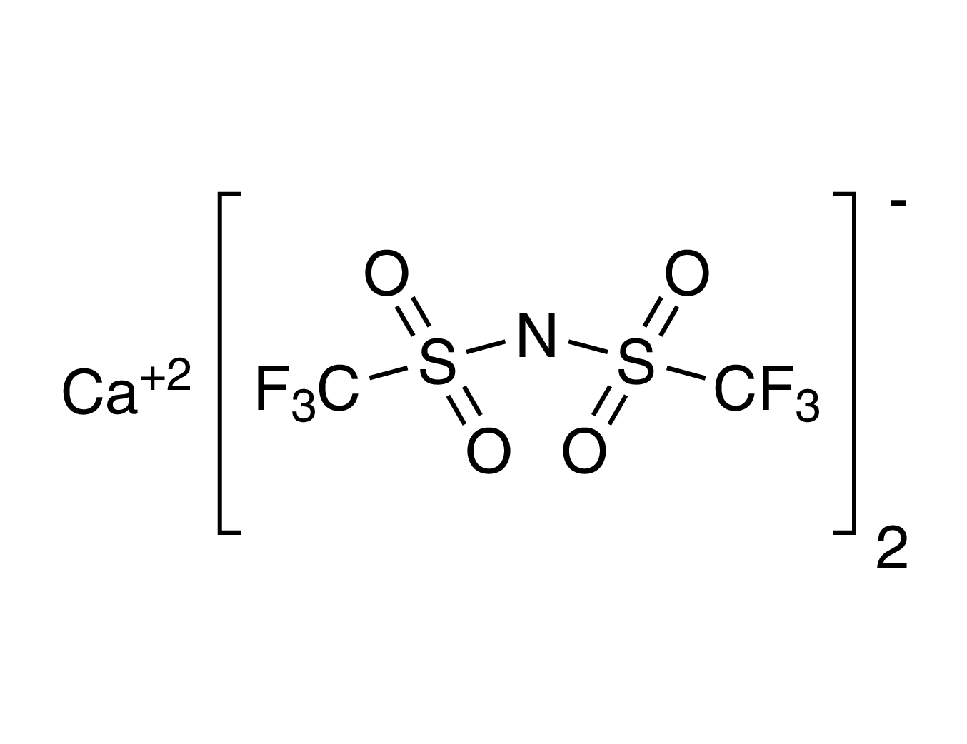 Calcium trifluoromethanesulfonimide, min. 97%