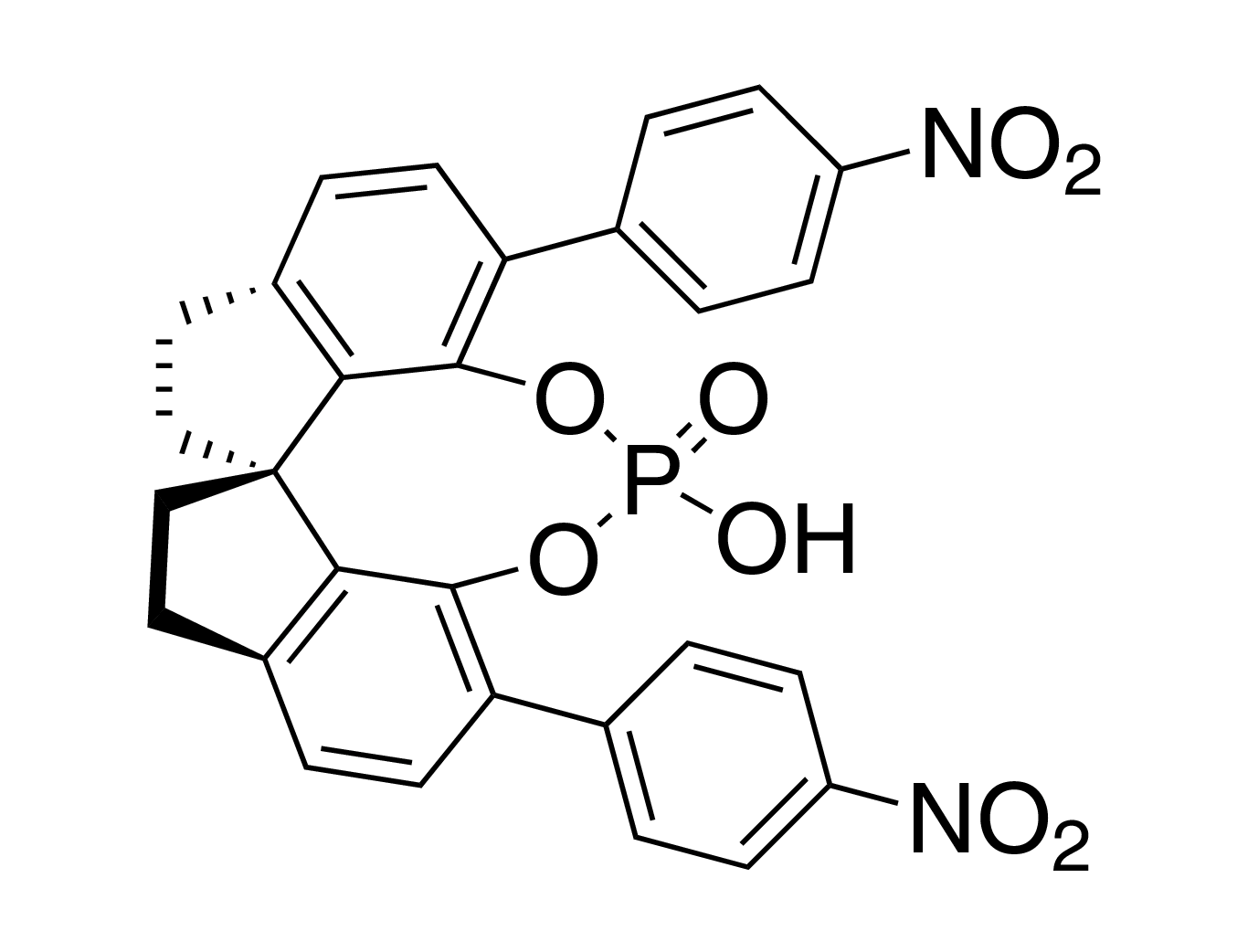 (11aS)-3,7-Bis(4-nitrophenyl)-10,11,12,13-tetrahydro-5-hydroxy-5-oxide-diindeno[7,1-de:1',7'-fg][1,3,2]dioxaphosphocin, 98% (99% ee)
