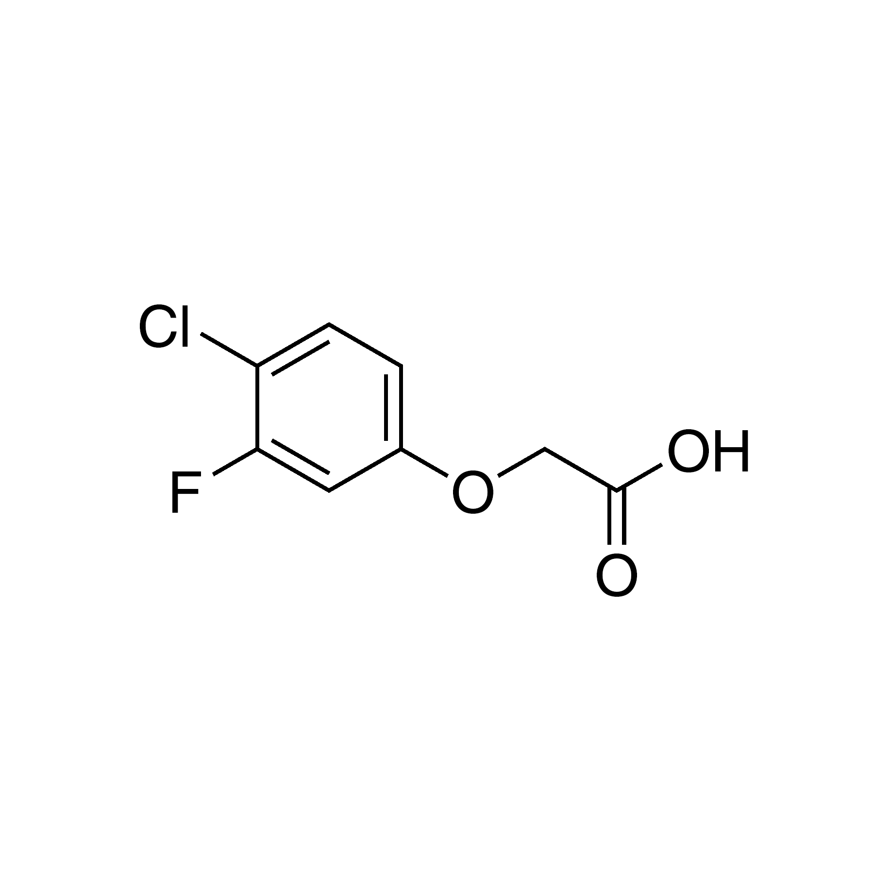 2-(4'-Chloro-3'-fluorophenoxy) acetic acid, min. 98%