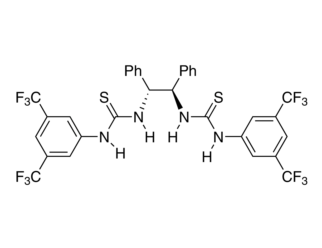 N,N'-[(1R,2R)-1,2-Diphenyl-1,2-ethanediyl]bis[N'-[3,5-bis(trifluoromethyl)phenyl]thiourea], 98%, (99% ee)