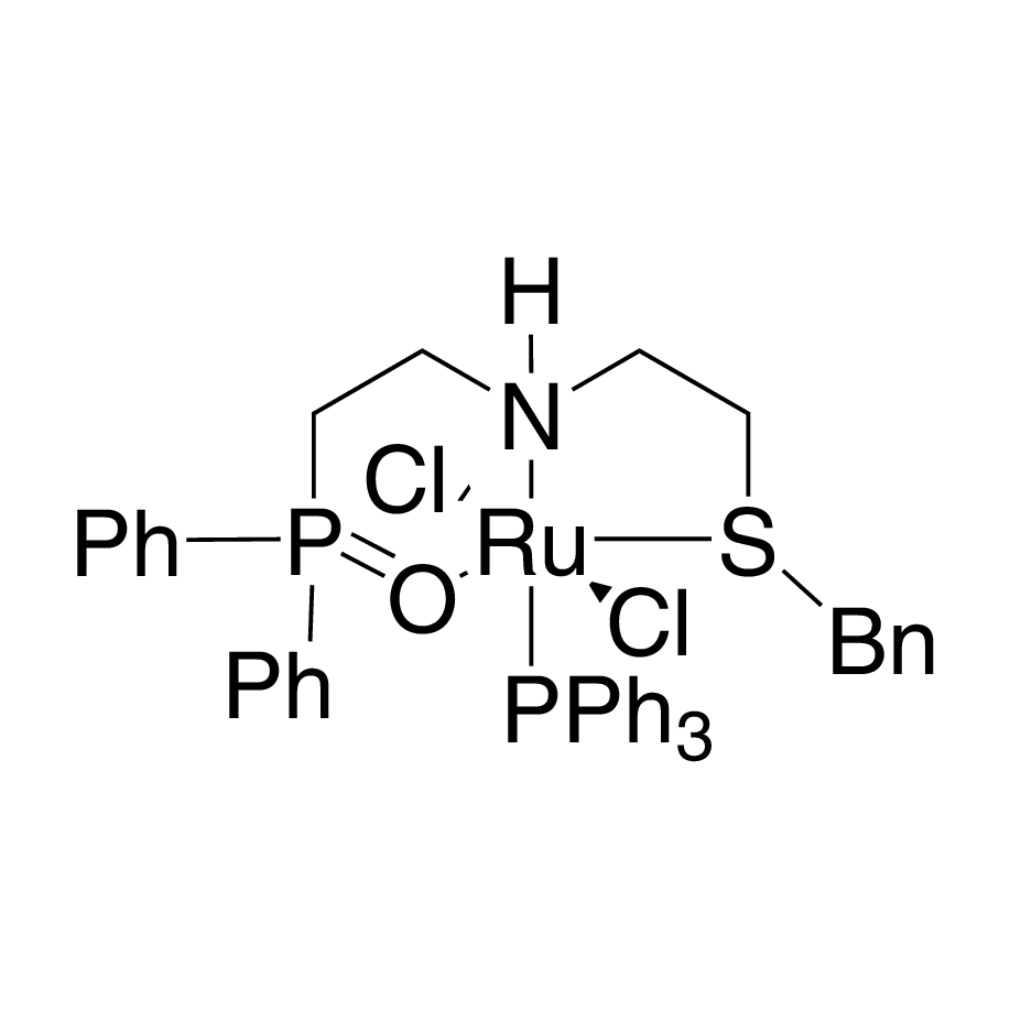 Dichloro[rel-[N(S)]-N-[2-(diphenylphosphinyl-κO)ethyl]-2-[(R)-benzylthio-κS]ethanamine-κN](triphenylphosphine) ruthenium