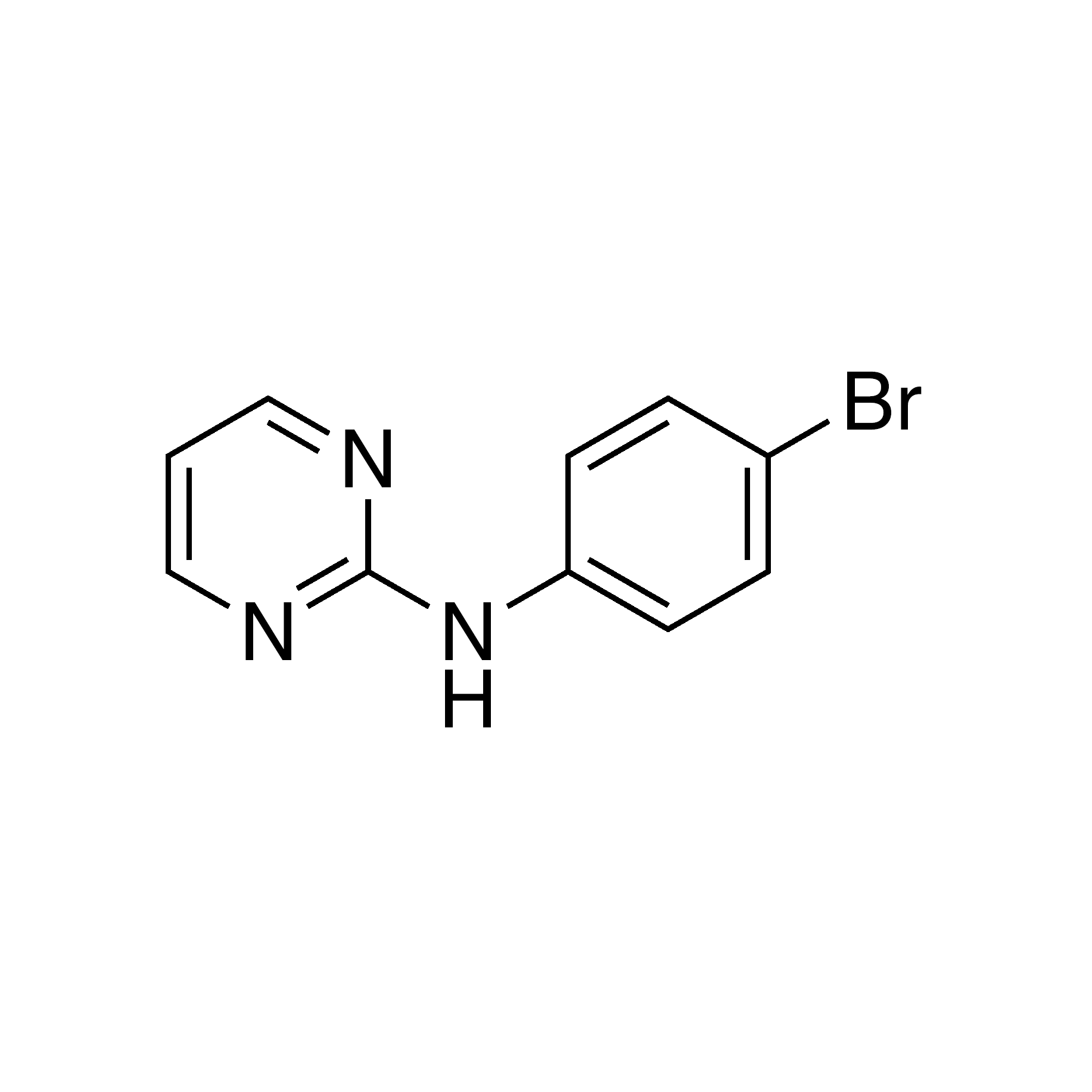 N-(4-Bromophenyl)pyrimidin-2-amine, 95%