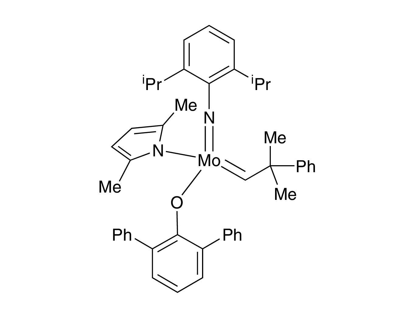 [2,6-Bis(1-methylethyl)benzenaminato(2-)](2,5-dimethyl-1H-pyrrol-1-yl)(2-methyl-2-phenylpropylidene)([1,1':3',1''-terphenyl]-2'-olato) molybdenum(VI), paraffin formulated pellet