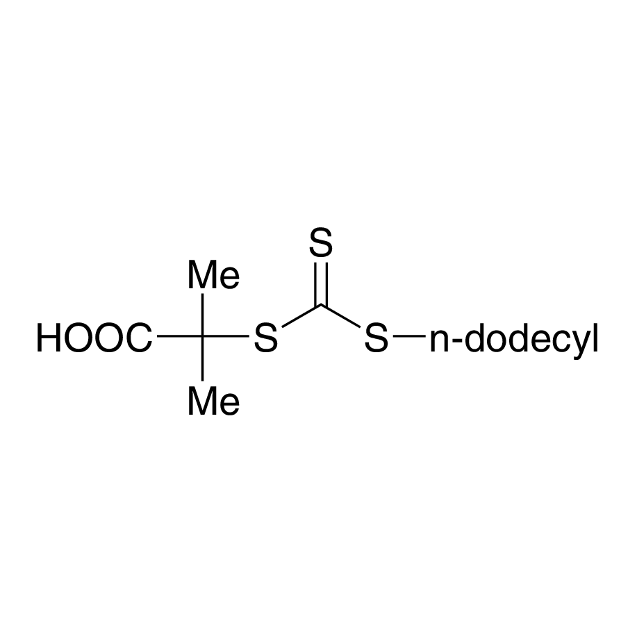 2-Methyl-2-[(dodecylsulfanylthiocarbonyl)sulfanyl]propanoic acid, min. 97%, DDMAT