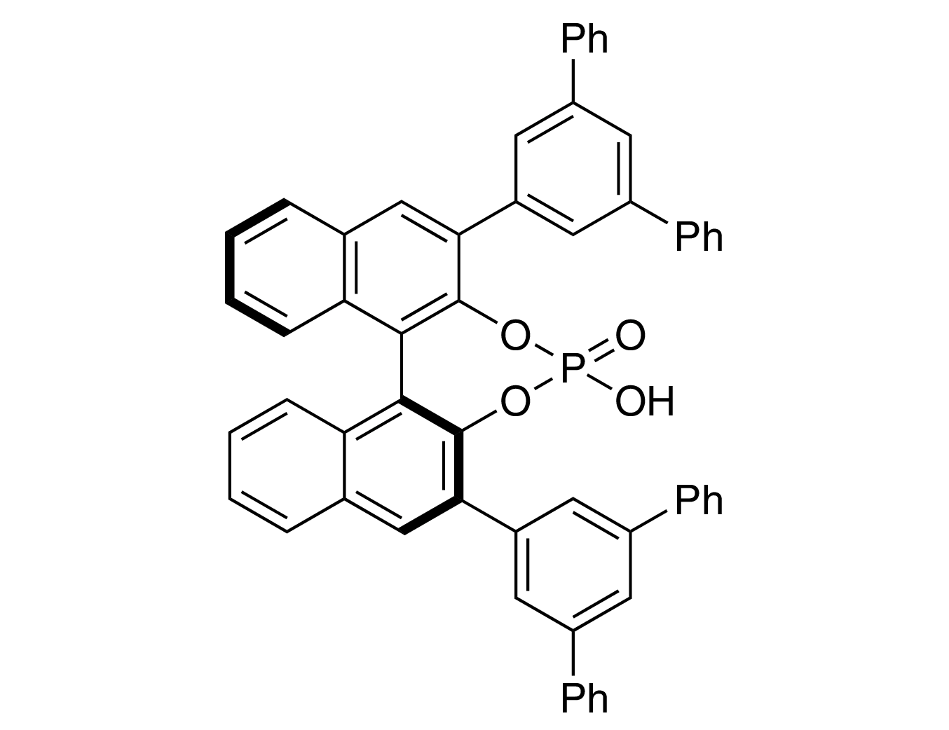 (11bS)-4-Hydroxy-2,6-bis([1,1':3',1''-terphenyl]-5'-yl)-4-oxide-dinaphtho[2,1-d:1',2'-f][1,3,2]dioxaphosphepin, 98%, (99% ee)