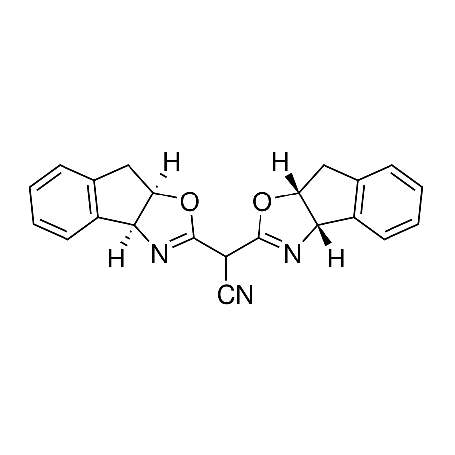 2,2-Bis((3aS,8aR)-3a,8a-dihydro-8H-indeno[1,2-d]oxazol-2-yl)acetonitrile, min. 98%