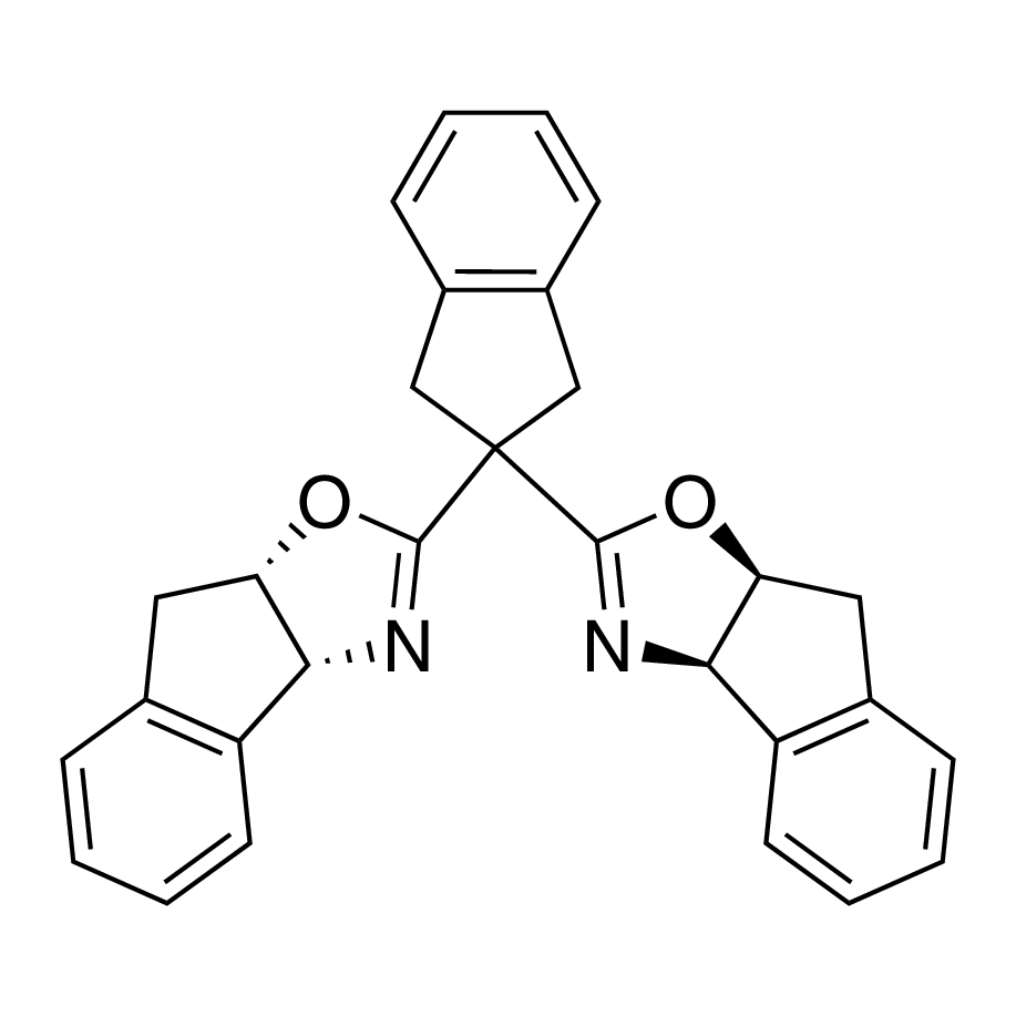 (3aR,3a'R,8aS,8a'S)-2,2'-(1,3-Dihydro-2H-inden-2-ylidene)bis[3a,8a-dihydro-8H-indeno[1,2-d]oxazole], 98%, (99% ee)