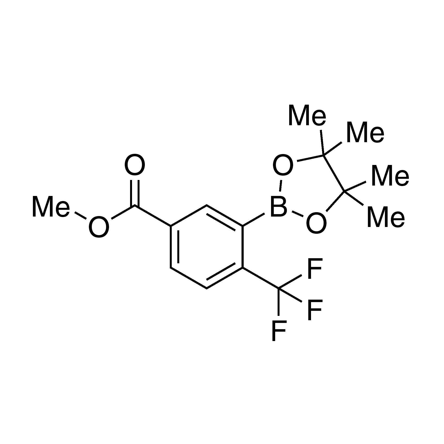 Methyl 3-(4,4,5,5-tetramethyl-1,3,2-dioxaborolan-2-yl)-4-(trifluoromethyl)benzoate, 95%