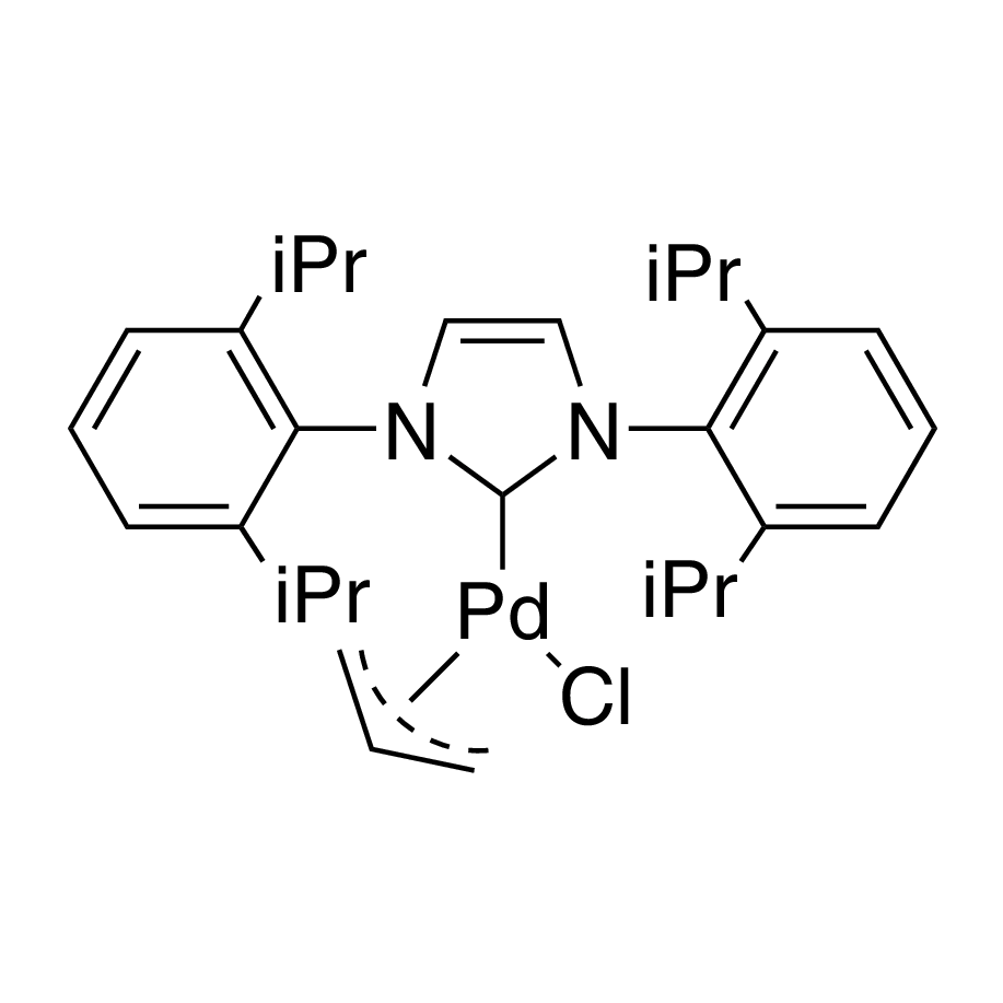 Allylchloro[1,3-bis(2,6-di-i-propylphenyl)imidazol-2-ylidene]palladium(II), 98%