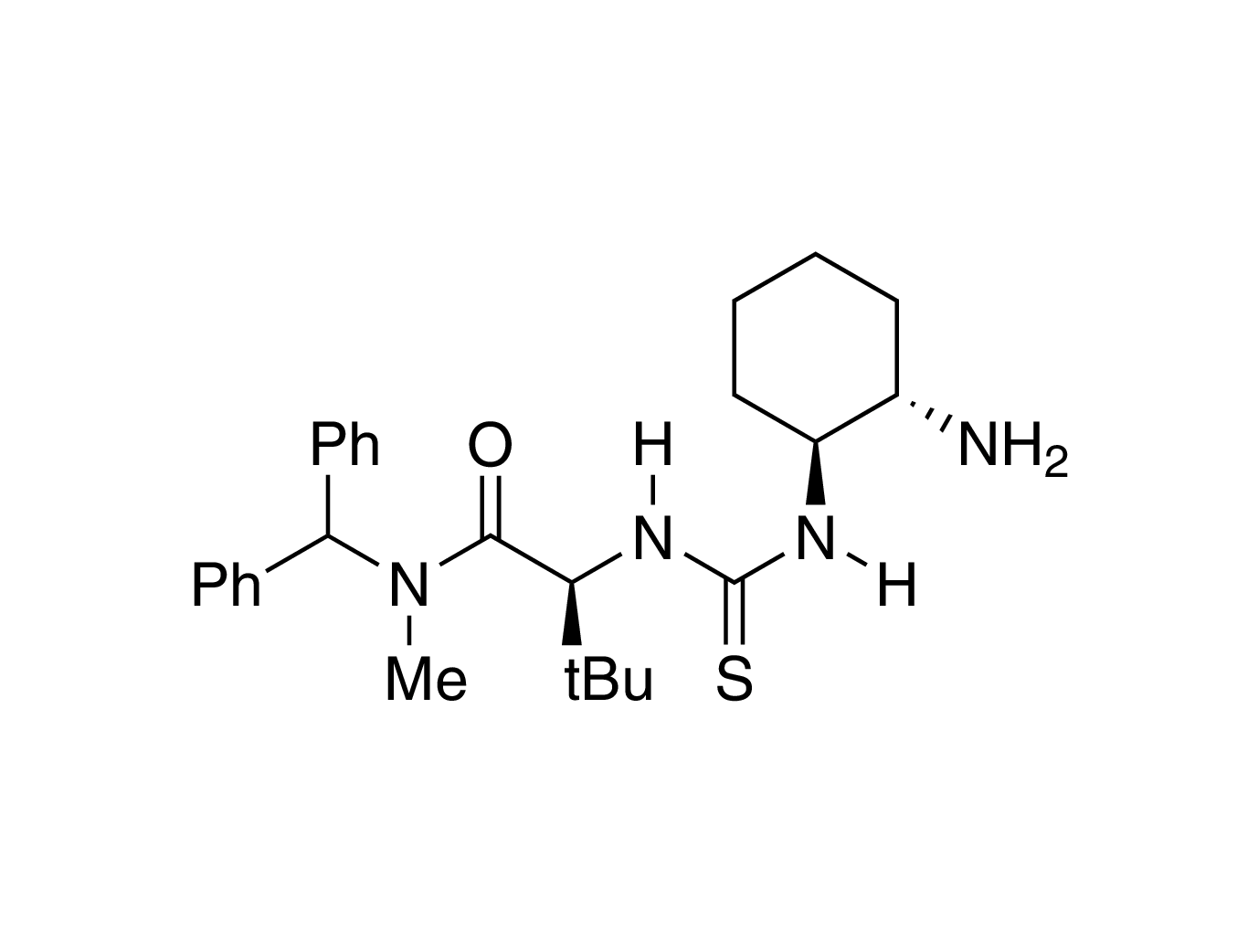 (2S)-2-[[[[(1S,2S)-2-Aminocyclohexyl]amino]thioxomethyl]amino]-N-(diphenylmethyl)-N,3,3-trimethylbutanamide, 98%, (99% ee)