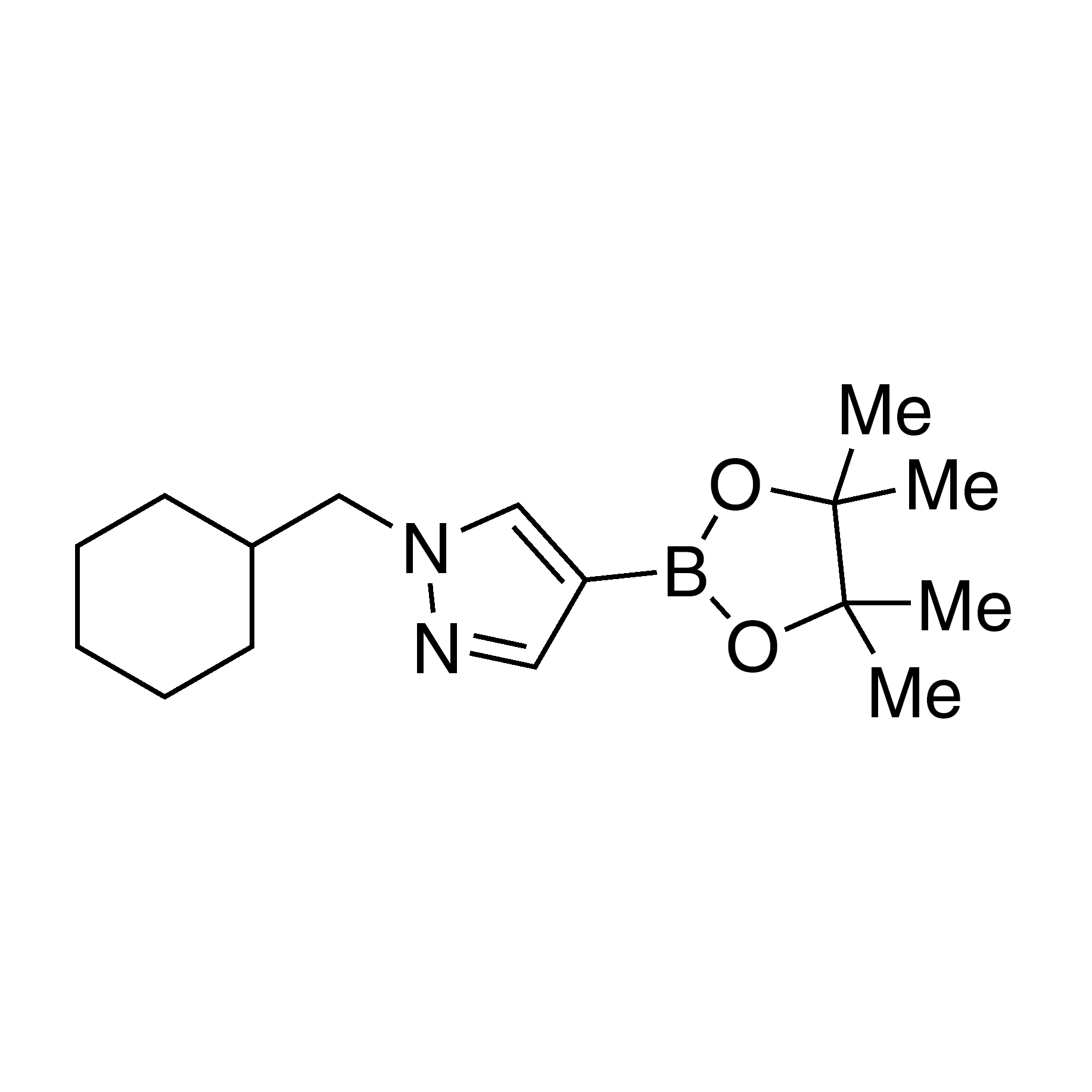 1-Cyclohexylmethyl-4-(4,4,5,5-tetramethyl-[1,3,2]dioxaborolan-2-yl)-1H-pyrazole, 95%