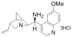 (8α, 9S)-6'-Methoxycinchonan-9-amine trihydrochloride, min. 90%