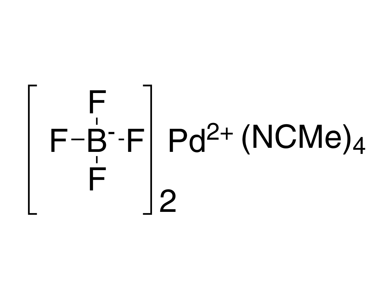 Tetrakis(acetonitrile)palladium(II) tetrafluoroborate, min. 98%