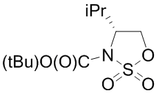 (4R)-4-i-Propyl-1,2,3-oxathiazolidine-2,2-dioxide-3-carboxylic acid t-butyl ester, min. 97%