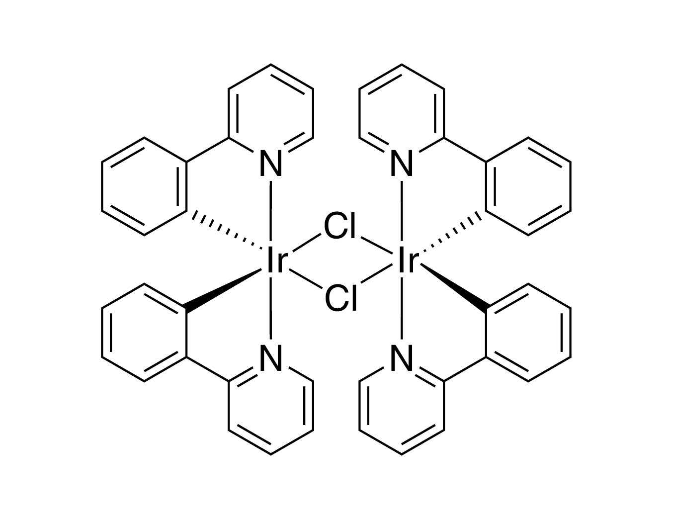 Di-μ-chlorotetrakis[2-(2-pyridinyl-kN)phenyl-kC]diiridium(III), 99%