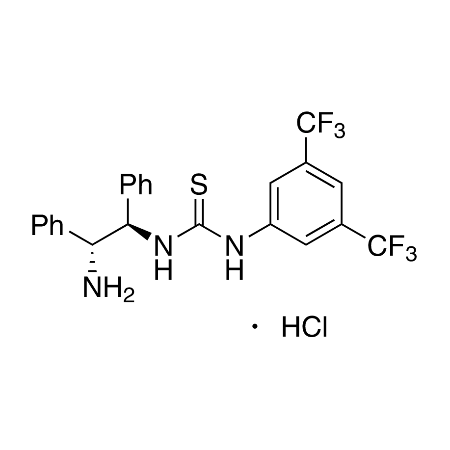 N-[(1R,2R)-2-Amino-1,2-diphenylethyl]-N'-[3,5-bis(trifluoromethyl)phenyl]thiourea Hydrocholoride, 98%, (99% ee)