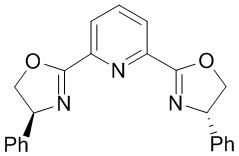 (-)-2,6-Bis[(4S)-4-phenyl-2-oxazolin-2-yl]pyridine, 98+% (S,S)-Ph-pybox