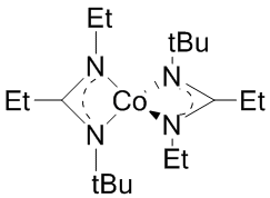Bis(N-t-butyl-N'-ethylpropanimidamidato)cobalt(II), min. 98% (99.99%-Co) PURATREM