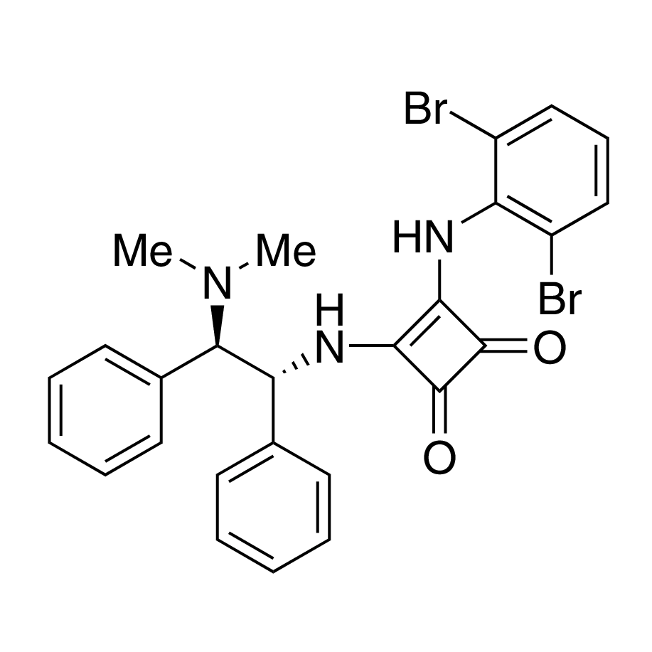 3-(2,6-Dibromophenylamino)-4-((1R,2R)-2-(dimethylamino)-1,2-diphenylethylamino)-3-cyclobutene-1,2-dione, min. 98%
