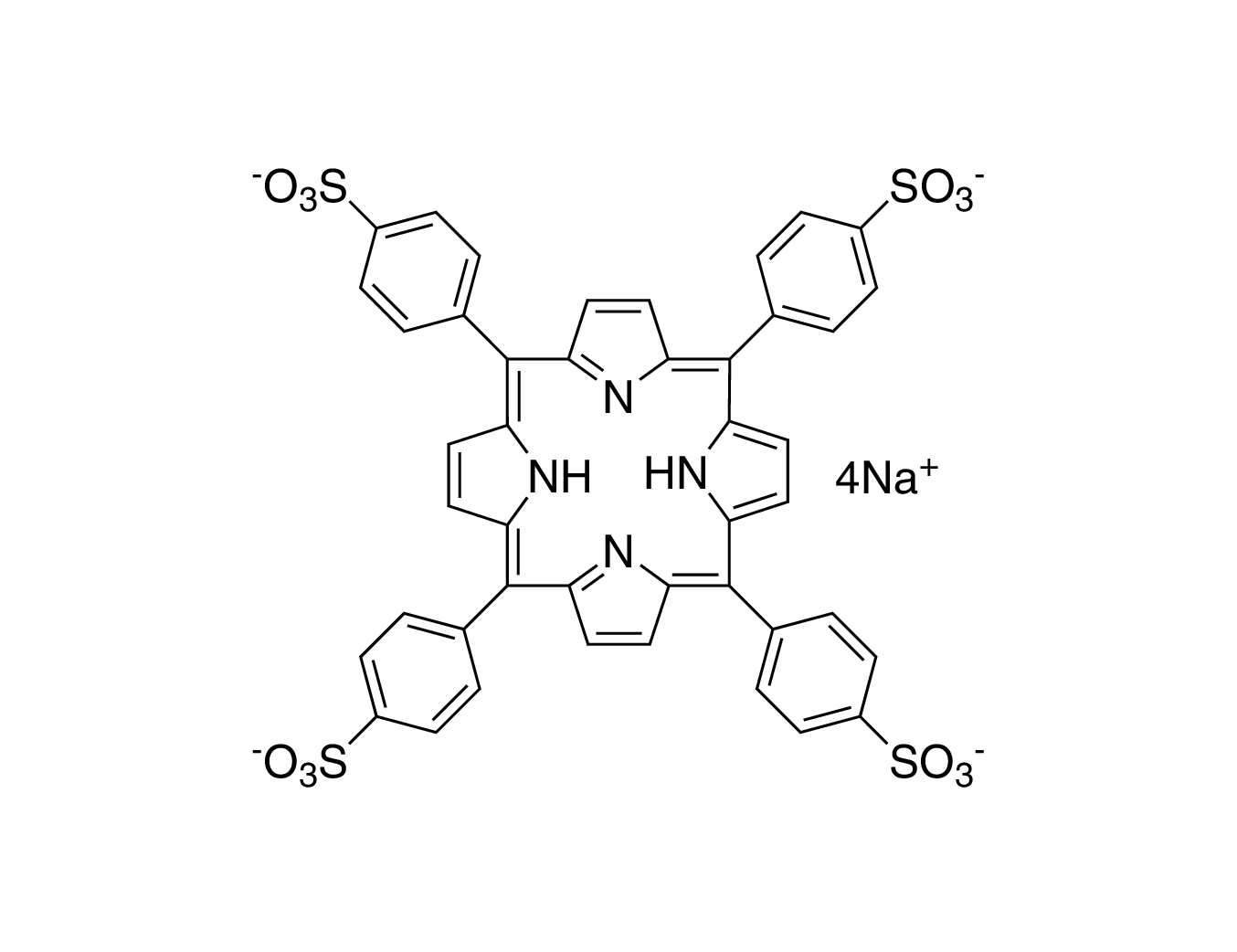 Tetrasodium-meso-tetra(4-sulfonatophenyl)porphine dodecahydrate, min. 95%