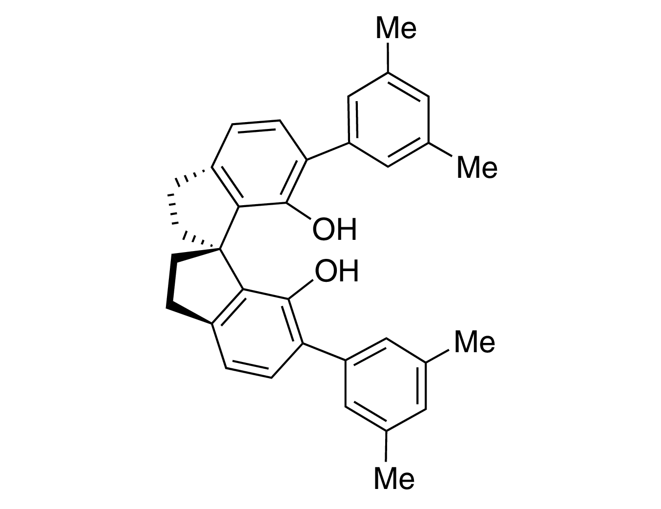 (S)-6,6'-Bis(3,5-dimethylphenyl)-2,2',3,3'-tetrahydro-1,1'-spirobi[1H-indene]-7,7'-diol, 98% (99% ee)