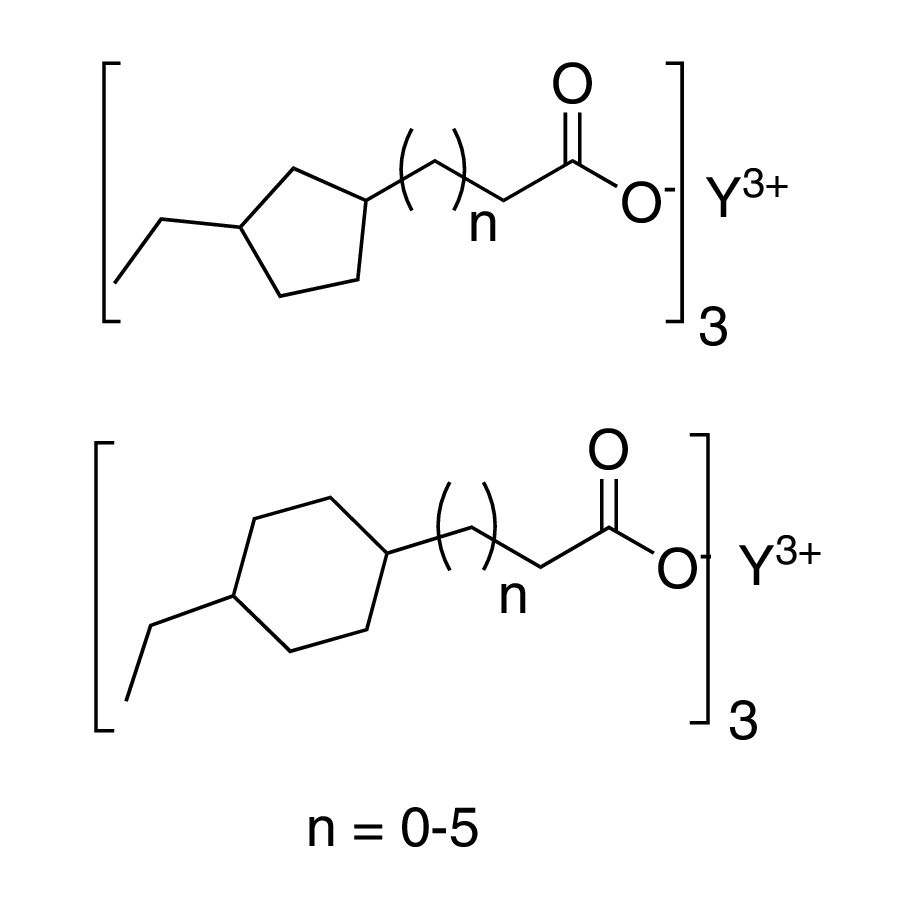 Yttrium(III) naphthenate, ~60% in toluene (7-13% Y) (99.9%-Y) (REO)