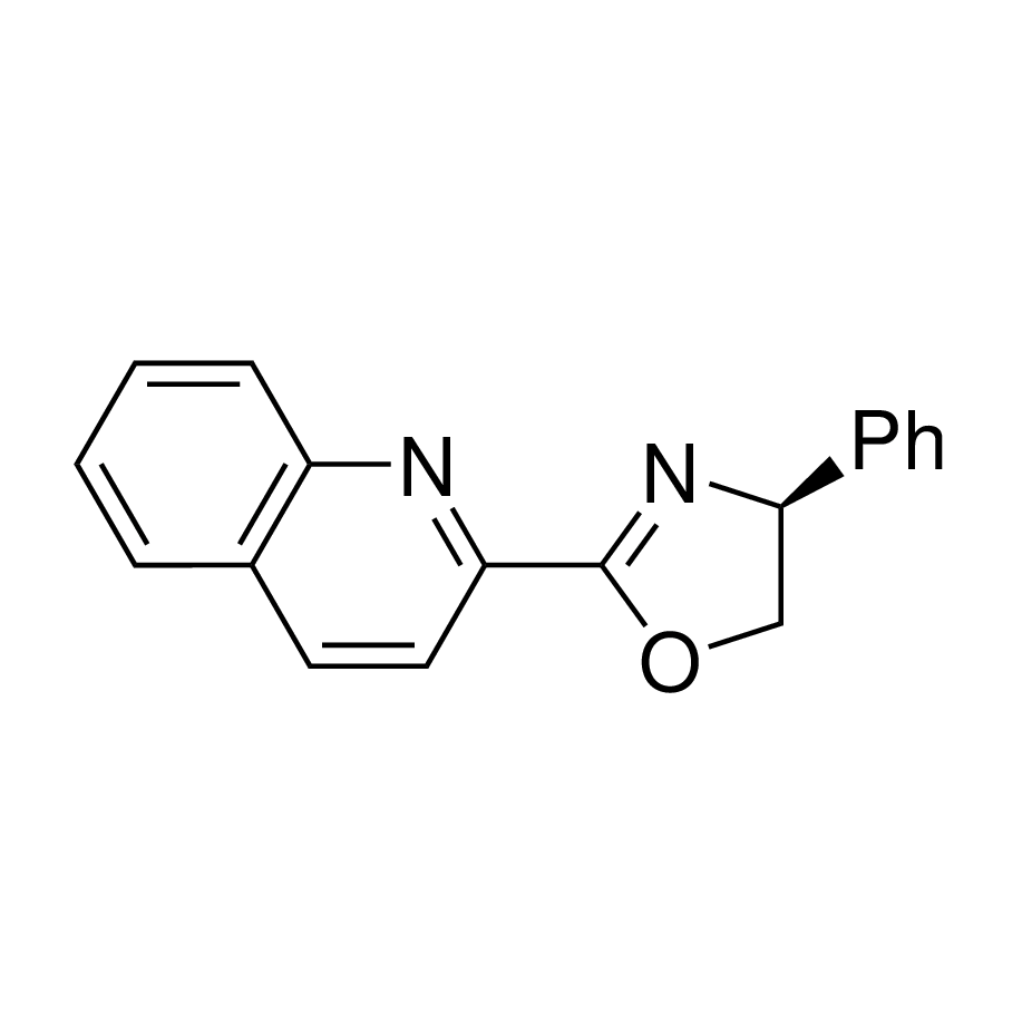2-[(4S)-4,5-Dihydro-4-phenyl-2-oxazolyl]quinoline, min. 95%