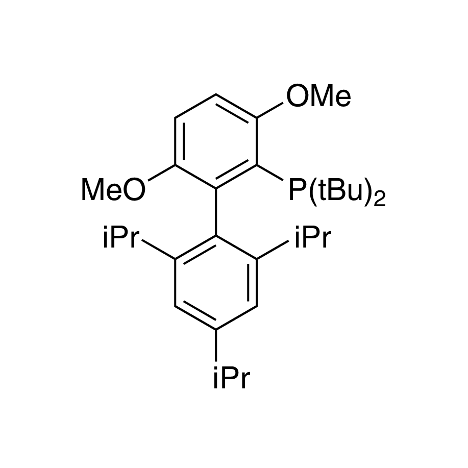 2-(Di-t-butylphosphino)-3,6-dimethoxy-2',4',6'-tri-i-propyl-1,1'-biphenyl, min. 98%  t-BuBrettPhos
