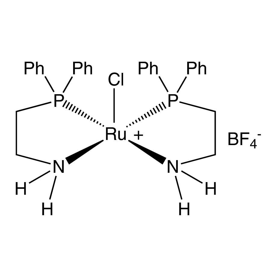 Chlorobis[2-(diphenylphosphino)ethanamine]ruthenium(II) tetrafluoroborate, min. 97%