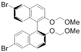 (S)-(-)-6,6'-Dibromo-2,2'-bis(methoxymethoxy)-1,1'-binaphthyl, min. 98%