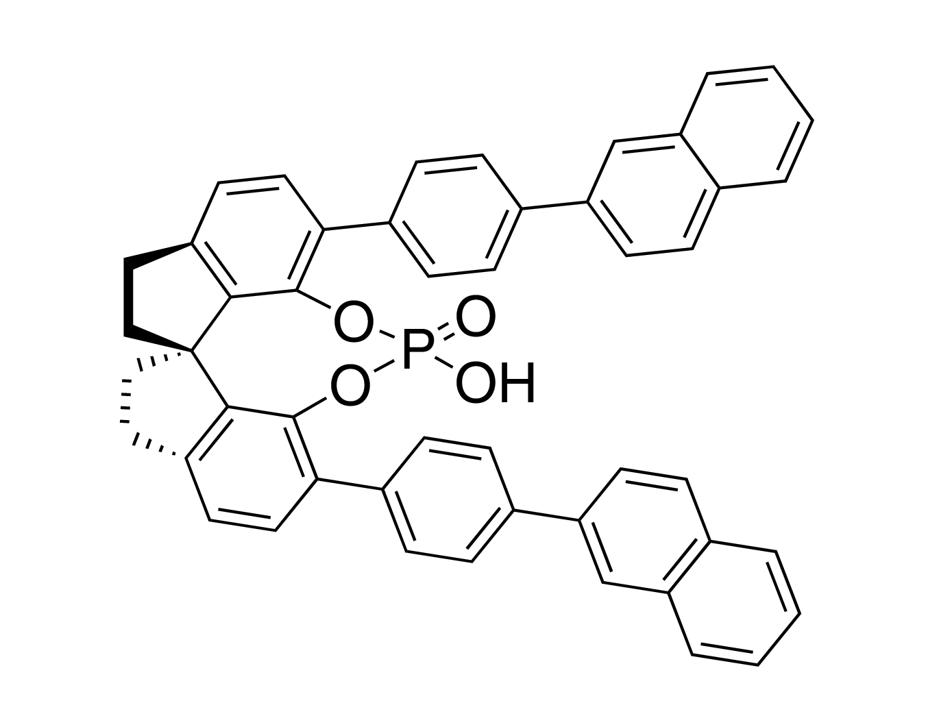 (11aR)-3,7-Bis[4-(2-naphthalenyl)phenyl]-10,11,12,13-tetrahydro-5-hydroxy-diindeno[7,1-de:1',7'-fg][1,3,2]dioxaphosphocin, 98% (99% ee)