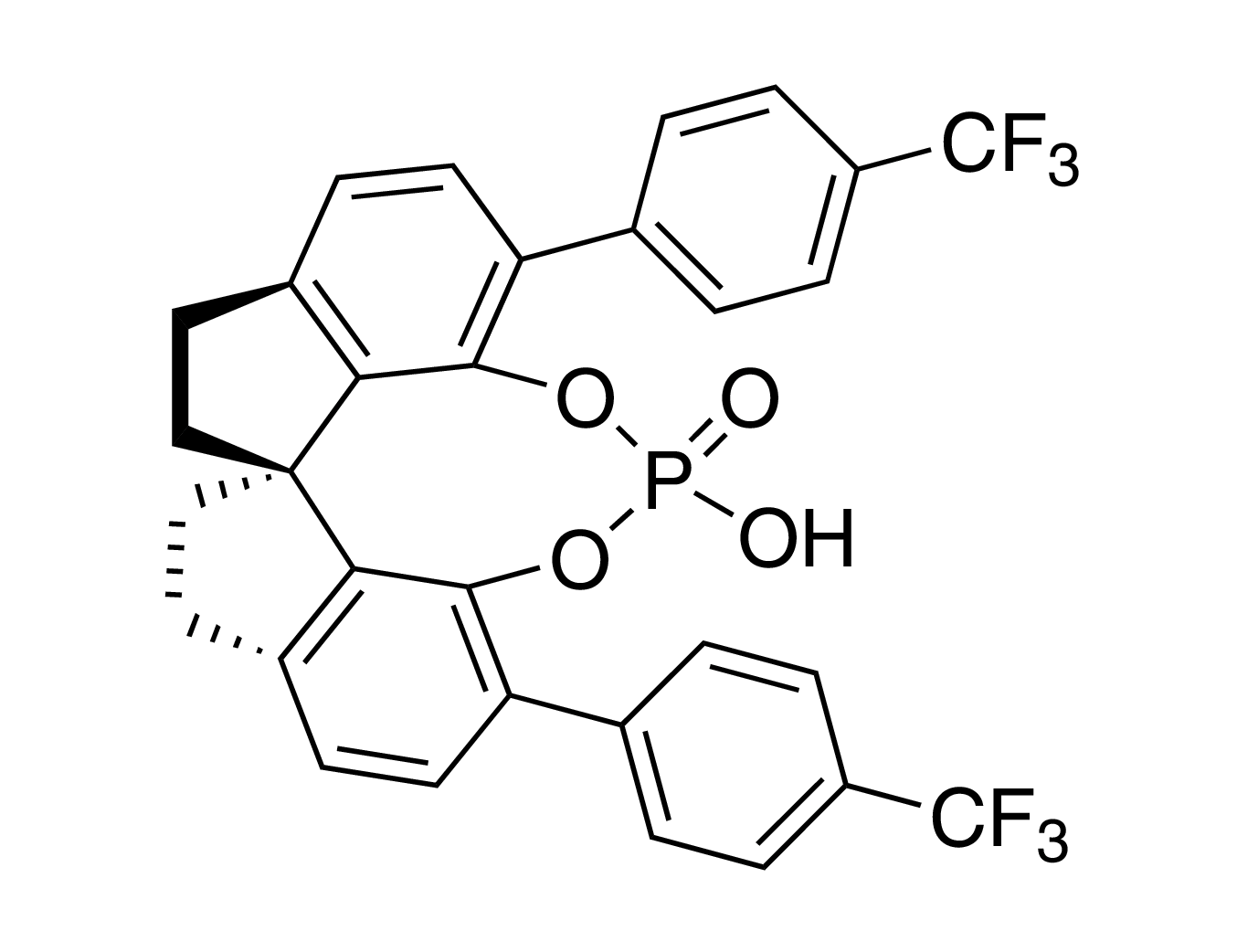 (11aR)-3,7-Bis(4-(trifluoromethyl)phenyl)-10,11,12,13-tetrahydro-5-hydroxy-5-oxide-diindeno[7,1-de:1',7'-fg][1,3,2]dioxaphosphocin, 98% (99% ee)