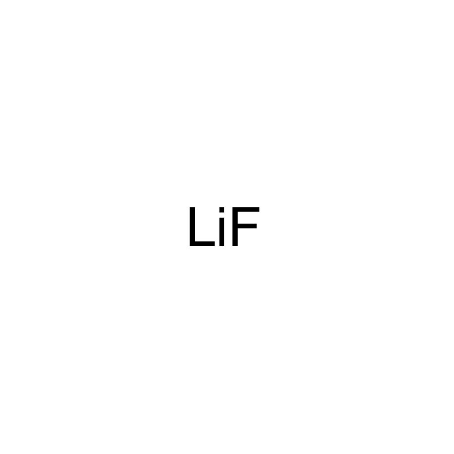 Lithium fluoride, 99.9% (99.9+%-Li)