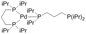 [P,P'-1,3-Bis(di-i-propyl­phosphino)propane][P-1,3-bis(di-i-propyl­phosphino)propane]palladium(0), 98%