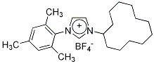 1-(2,4,6-Trimethylphenyl)-3-(cyclododecyl)imidazolium tetrafluoroborate, min. 97%