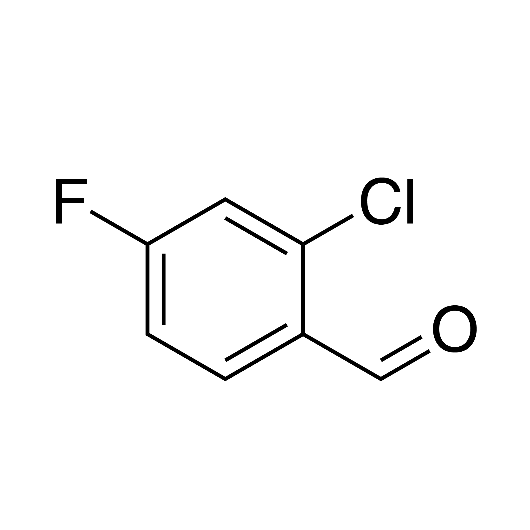 2-Chloro-4-fluorobenzaldehyde, min. 97%