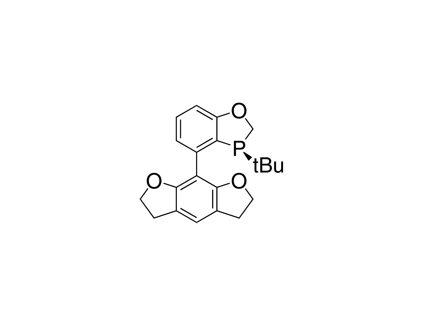 (S)-3-(tert-Butyl)-4-(2,3,5,6-tetrahydrobenzo[1,2-b:5,4-b']difuran-8-yl)-2,3-dihydrobenzo[d][1,3]oxaphosphole, 97% (>99% ee)