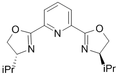 (+)-2,6-Bis[(4R)-4-(i-propyl)-2-oxazolin-2-yl]pyridine, 98+% (R)-(i-Pr)-pybox