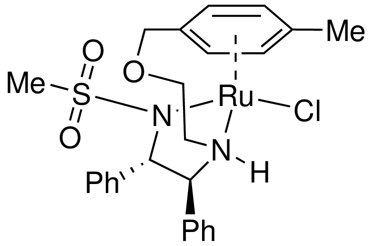 Chloro{N-[(1S,2S)-2-[(R)-[2-[[1,2,3,4,5,6-≈)-4-methylphenyl]methoxy]ethyl]amino]-1,2-diphenylethylmethanesulfonamidato}ruthenium(II)  (S,S)-Ms-DENEB®