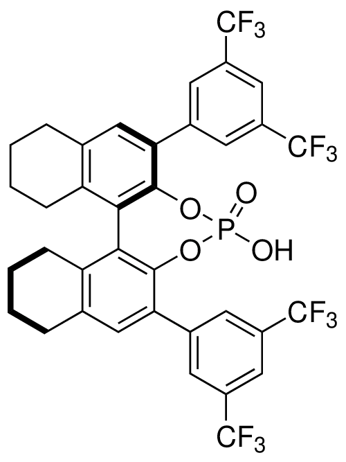 (11bR)-2,6-Bis[3,5-bis(trifluoromethyl)phenyl]-8,9,10,11,12,13,14,15-octahydro-4-hydroxy-4-oxide-dinaphtho[2,1-d:1',2'-f][1,3,2]dioxaphosphepin, 98%, (99% ee)